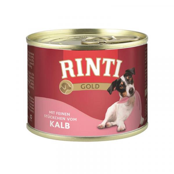 ARDEBO.de Rinti Dose Gold mit Kalb 185 g 