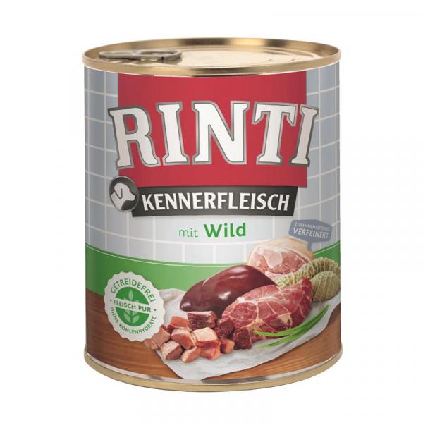 ARDEBO.de Rinti Dose Kennerfleisch Wild 800 g