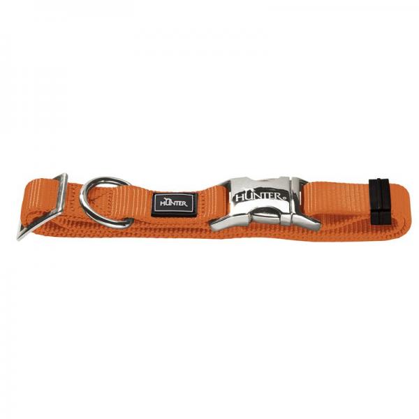 ARDEBO.de Hunter Halsung Vario-Basic ALU-Strong L orange  45 - 65cm/25mm