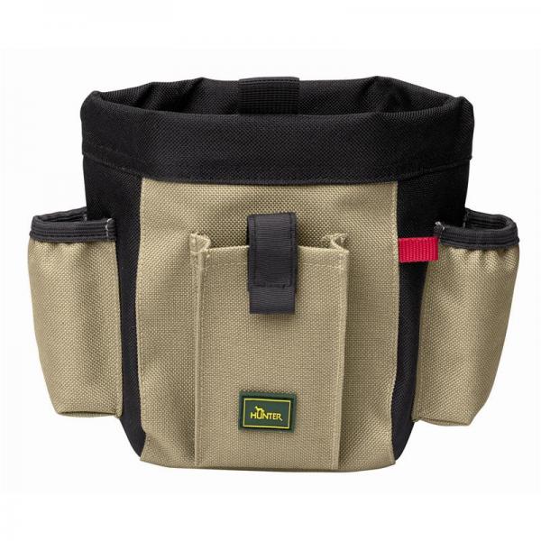 ARDEBO.de Hunter Gürteltasche Profi L schwarz/beige 22 x 18,5cm