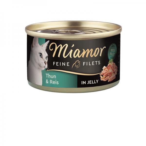 ARDEBO.de Miamor Dose Feine Filets Heller Thunfisch & Reis 100 g