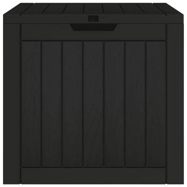 Gartenbox Schwarz 55,5x43x53 cm Polypropylen