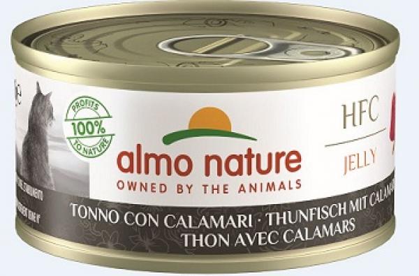 ARDEBO.de Almo Nature HFC Jelly Thunfisch mit Calamaris 70g