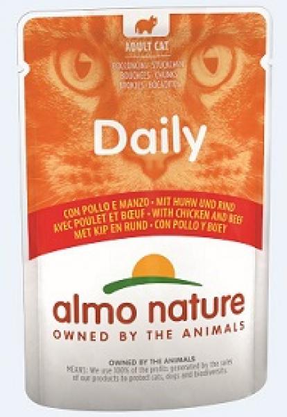 ARDEBO.de Almo Nature PFC Daily Menu Huhn & Rind 70g