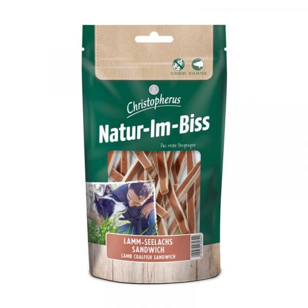 ARDEBO.de Christopherus Snack Natur-im-Biss Lamm Seelachs Sandwich 70g