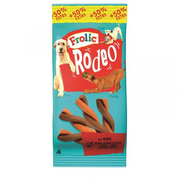 ARDEBO.de Frolic Snack Rodeo mit Rind 6 Stück