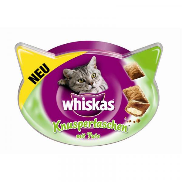 ARDEBO.de Whiskas Knuspertaschen Pute 60g