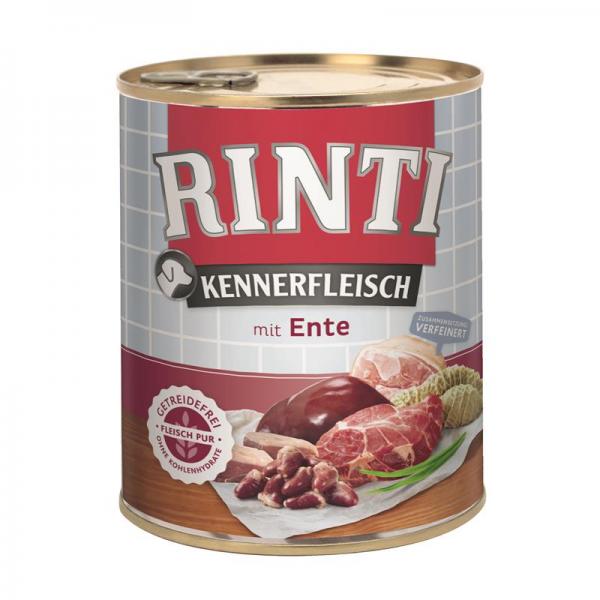 ARDEBO.de Rinti Dose Kennerfleisch Ente 800 g