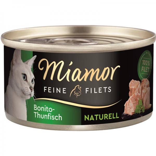 ARDEBO.de Miamor  Dose Feine Filets Naturelle Bonito-Thunfisch 80 g