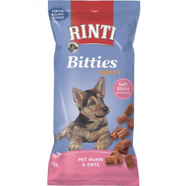 ARDEBO.de Rinti Extra Bitties Puppy Huhn & Ente 75 g