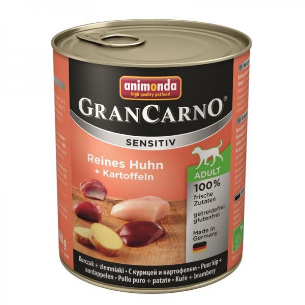 ARDEBO.de Animonda GranCarno Adult Sensitive Huhn + Kartoffeln 800g