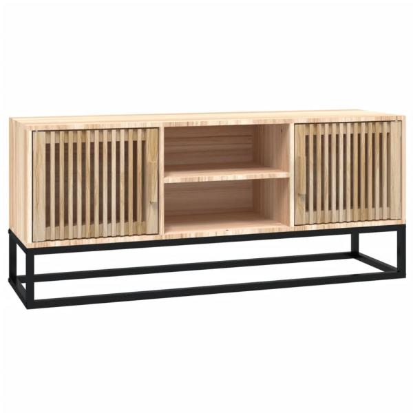 TV-Schrank 105x30x45 cm Holzwerkstoff und Eisen