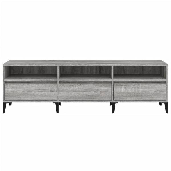 TV-Schrank Grau Sonoma 150x30x44,5 cm Holzwerkstoff