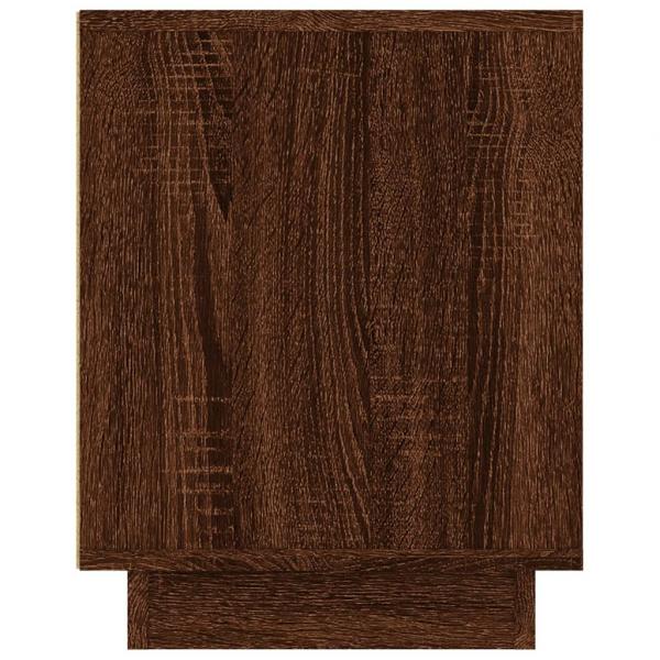 TV-Schrank Braun Eichen-Optik 102x35x45 cm Holzwerkstoff