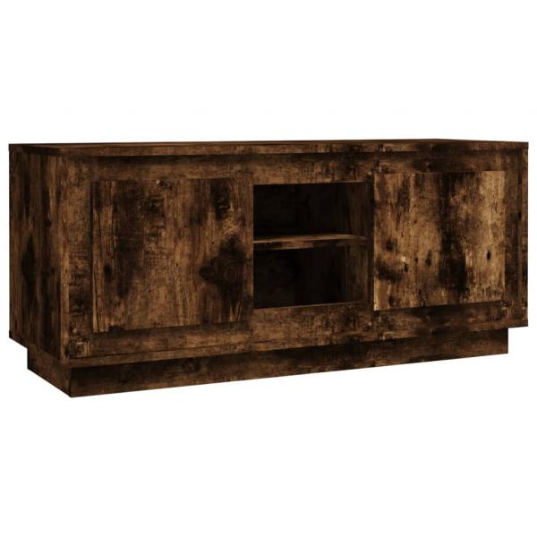 TV-Schrank Räuchereiche 102x35x45 cm Holzwerkstoff