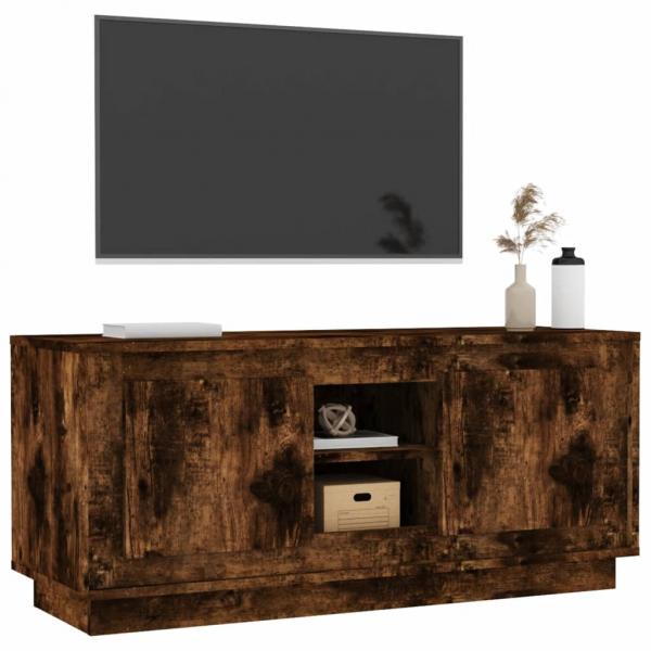 TV-Schrank Räuchereiche 102x35x45 cm Holzwerkstoff