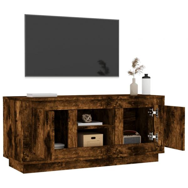 TV-Schrank Räuchereiche 102x35x45 cm Holzwerkstoff