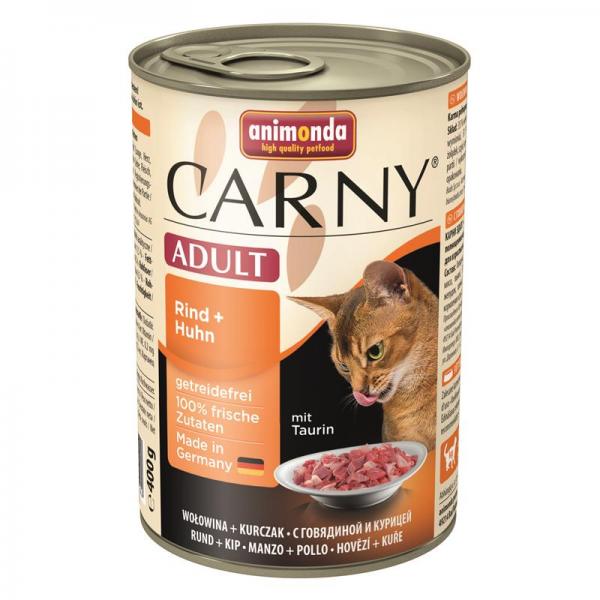 ARDEBO.de Animonda Cat Carny Adult Rind & Huhn 400g