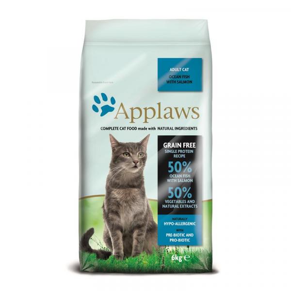 ARDEBO.de Applaws Cat Trockenfutter Seefisch & Lachs 6 kg