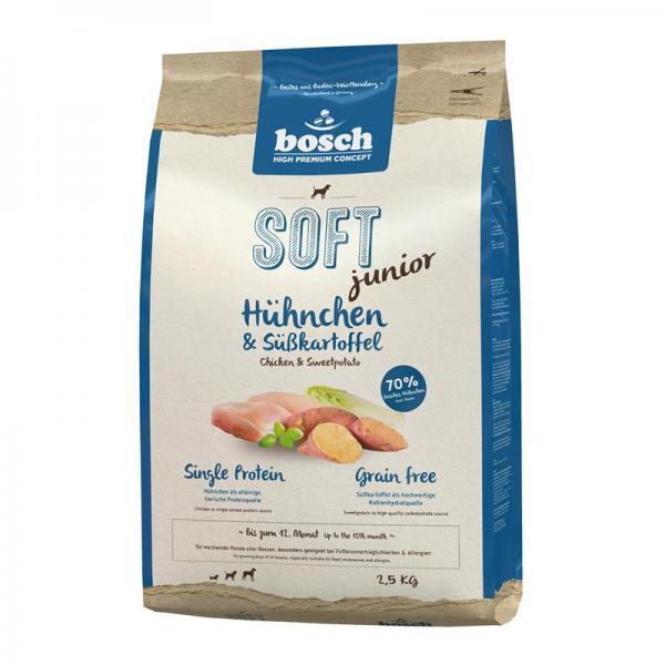 ARDEBO.de Bosch Soft Junior Hühnchen & Süßkartoffel 2,5 kg