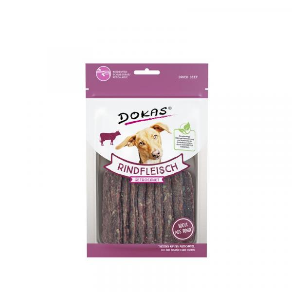 ARDEBO.de Dokas Dog Rindfleisch getrocknet 70 g