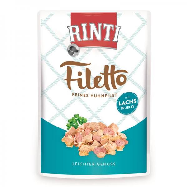 ARDEBO.de Rinti Filetto Huhnfilet mit Lachs in Jelly 100 g