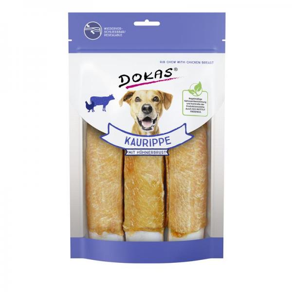 ARDEBO.de Dokas Dog Kaurippe mit Hühnerbrustfilet 210 g