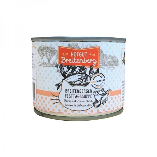 ARDEBO.de Hofgut Breitenberg Cat Breitenberger Festtagssuppe 180g