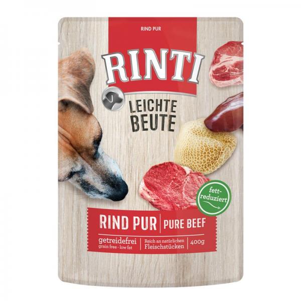 ARDEBO.de Rinti Frischbeutel Leichte Beute Rind Pur 400 g