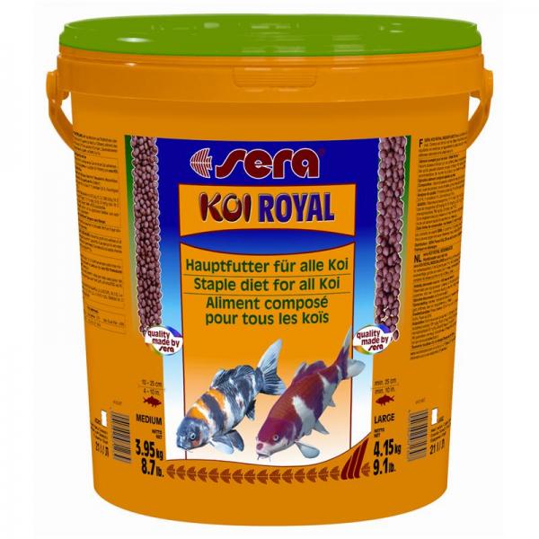 ARDEBO.de sera Koi Royal Nature Large 21 Liter