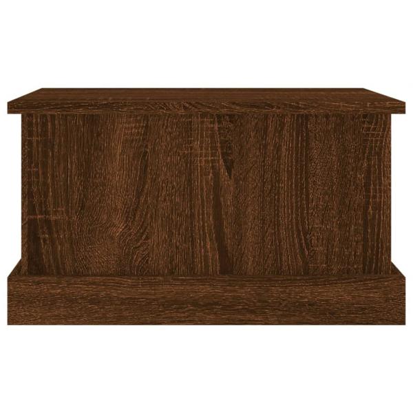 Truhe Braun Eiche-Optik 50x30x28 cm Holzwerkstoff