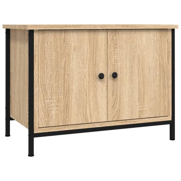 TV-Schrank mit Türen Sonoma-Eiche 60x35x45 cm Holzwerkstoff