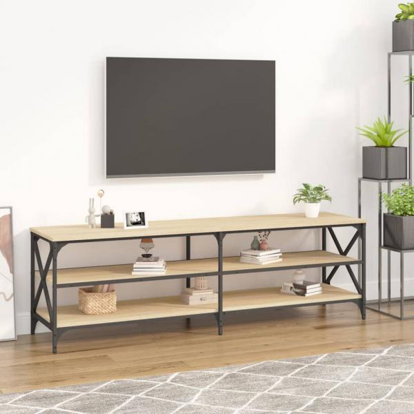 ARDEBO.de - TV-Schrank Sonoma-Eiche 160x40x50 cm Holzwerkstoff