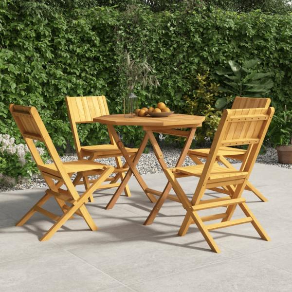 ARDEBO.de - 5-tlg. Garten-Essgruppe Massivholz Teak