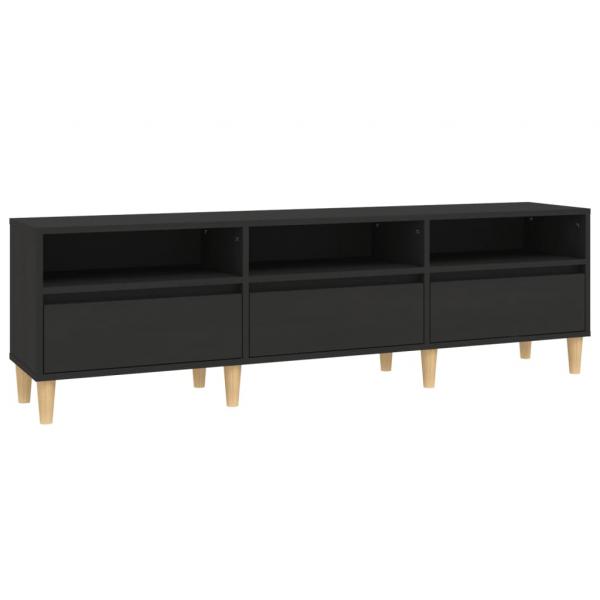 TV-Schrank Schwarz 150x30x44,5 cm Holzwerkstoff