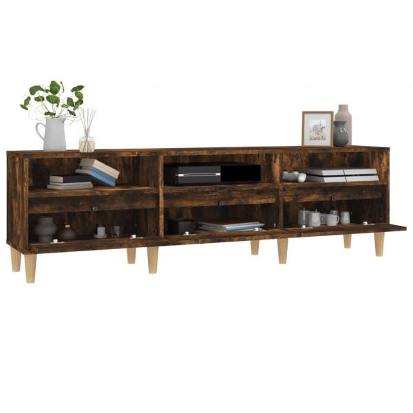 TV-Schrank Räuchereiche 150x30x44,5 cm Holzwerkstoff