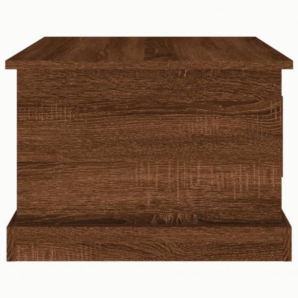 Couchtisch Braun Eichen-Optik 50x50x35 cm Holzwerkstoff