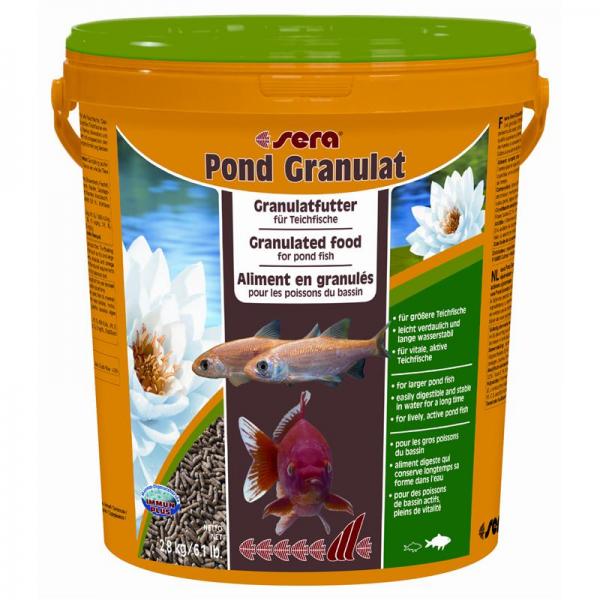 ARDEBO.de sera pond Granulat Nature 21 Liter