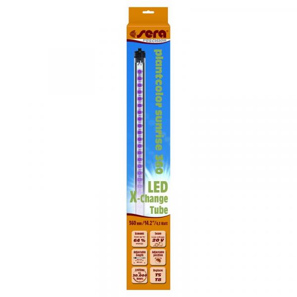 ARDEBO.de sera LED X-Change Tube plantcolor sunrise 360 mm / 4,3 Watt