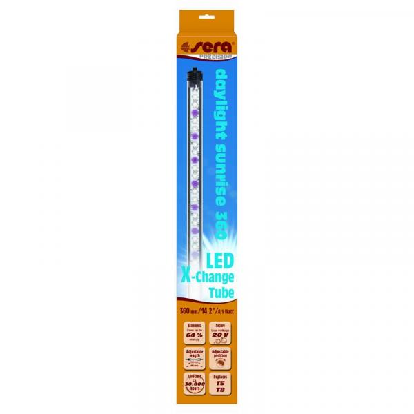 ARDEBO.de sera LED X-Change Tube daylight sunrise 360 mm / 8,1 Watt