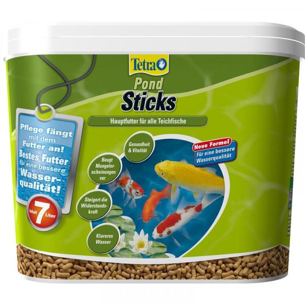 ARDEBO.de Tetra Pond Sticks 7 Liter Eimer