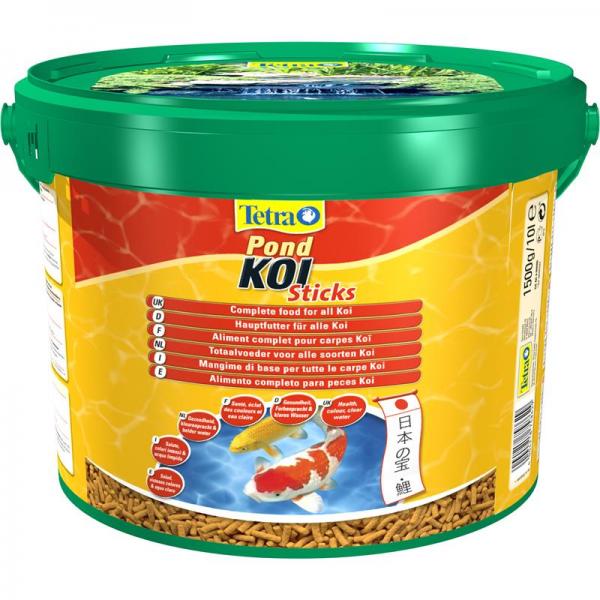 ARDEBO.de Tetra Pond Koi Sticks 10 Liter