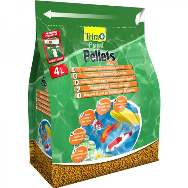 ARDEBO.de Tetra Pond Pellets Mini 4 Liter