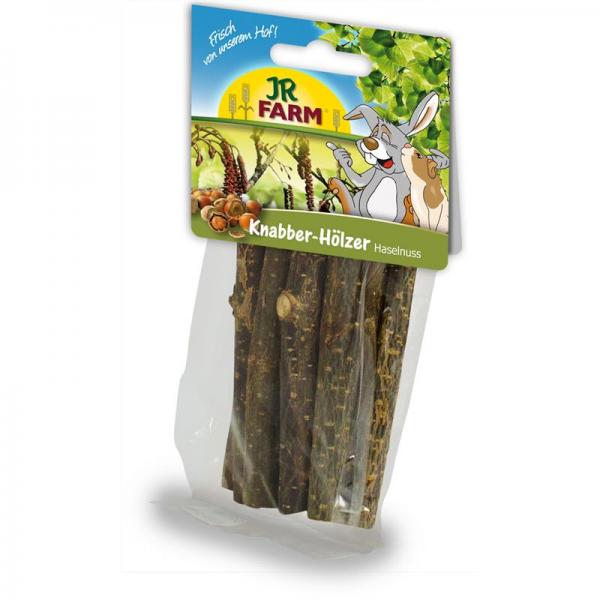 ARDEBO.de JR Farm Knabber-Hölzer Haselnuss 40g