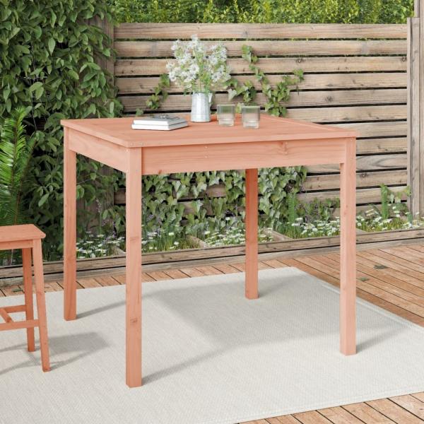 ARDEBO.de - Gartentisch 82,5x82,5x76 cm Massivholz Douglasie