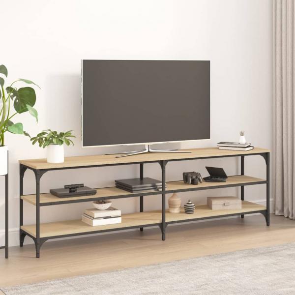 ARDEBO.de - TV-Schrank Sonoma-Eiche 160x30x50 cm Holzwerkstoff