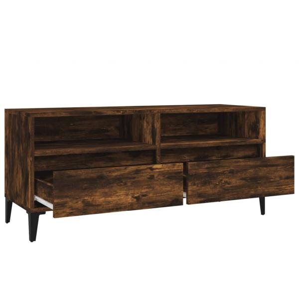 TV-Schrank Räuchereiche 100x34,5x44,5 cm Holzwerkstoff