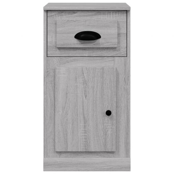 Beistellschrank mit Schublade Grau Sonoma 40x50x75 cm