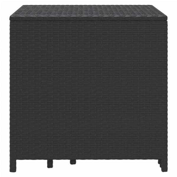 Satztische 3 Stk. Schwarz Poly Rattan