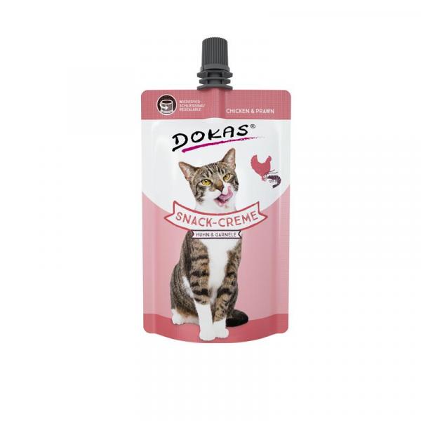 ARDEBO.de Dokas Cat Snack-Creme Huhn & Garnele 90 g